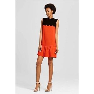 NWT Victoria Beckham for Target Scalloped Dress